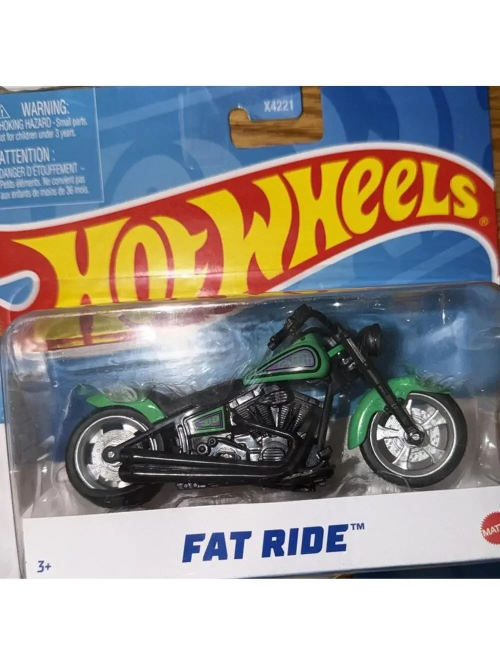 Hot Wheels Motorcycles Assortment X4221 Complete Set Of 6 - X-Blade, Twin Flame